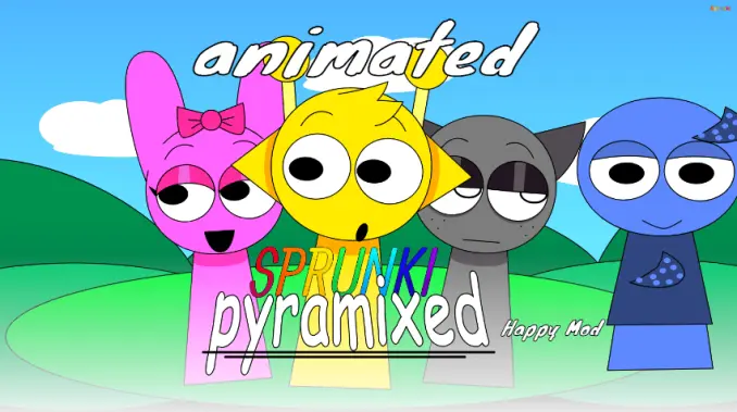 Sprunki Pyramixed Animated Happy Mod